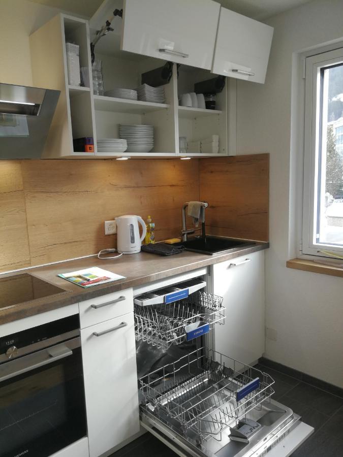 Haus Rhaetikon 1. Og, Links Διαμέρισμα Νταβός Εξωτερικό φωτογραφία