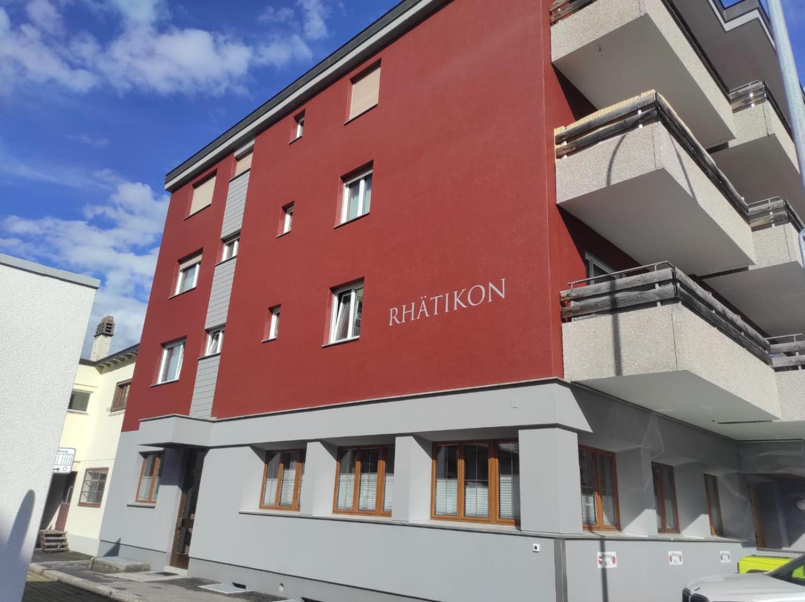 Haus Rhaetikon 1. Og, Links Διαμέρισμα Νταβός Εξωτερικό φωτογραφία